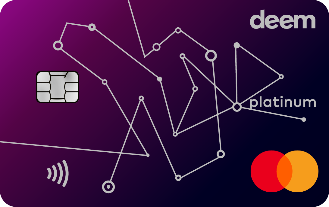 Deem Mastercard Platinum Miles Up Credit Card